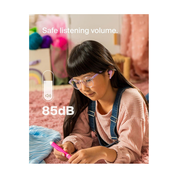 Belkin - Soundform Nano V2 True Wireless Earbuds For Kids - Pink