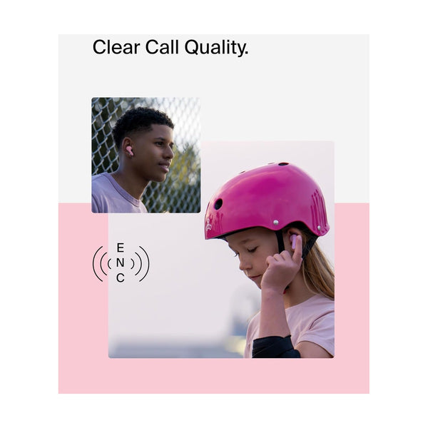 Belkin - Soundform Nano V2 True Wireless Earbuds For Kids - Pink