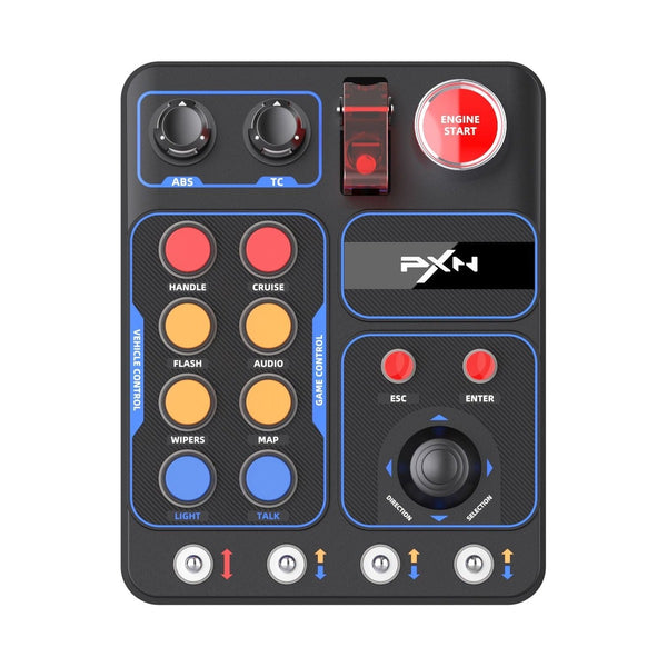 PXN - CB1 RGB Programmable Control Panel For PC Sims - Black