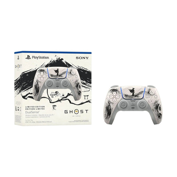 Sony PS5 Dualsense Wireless Controller, Ghost Of Yotei Edition - Black