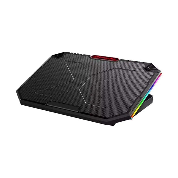 Yl-018 Gaming Laptop Cooling Pad Stand 5X Blue Led Fans RGB Side Lights