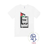 Yaco HKJ Jordan Kids Printed T-Shirt, Cotton, White, Size 6