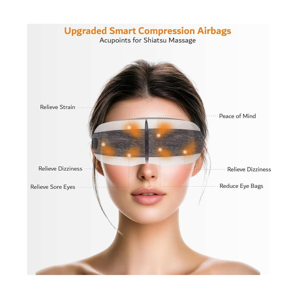 ARES iGalaxy Wireless Eye Massager - Gray