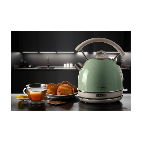 ARIETE - VINTAGE 1.7L DOME KETTLE - Green