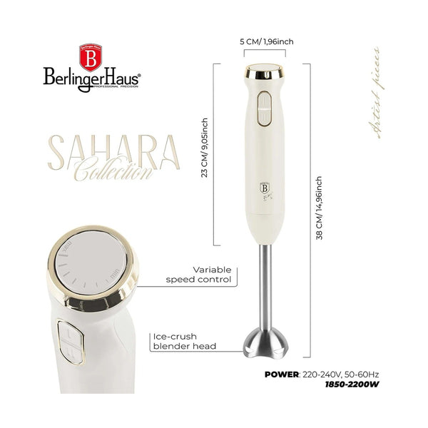 BERLINGER - HAND BLENDER MATT Sahara