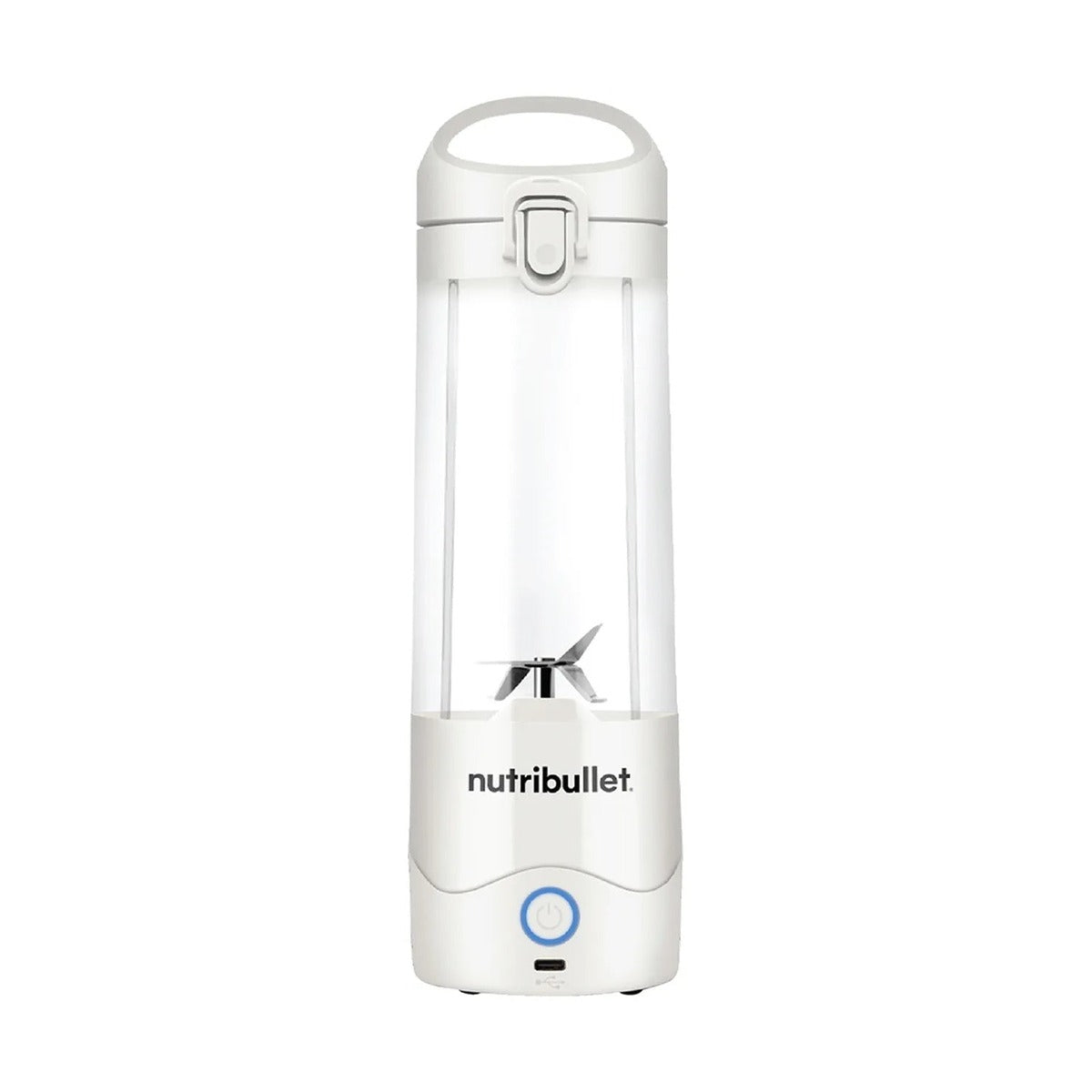 NutriBullet Portable Blender Off White 475ml - Handled Sip Lid Cup