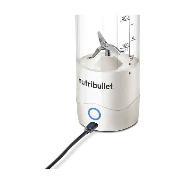 Nutribullet - Portable Blender with Handled Sip Lid 475ml - Off White