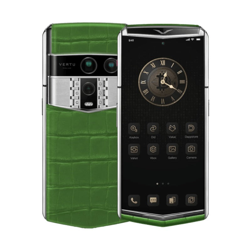 Vertu - Agent Q Silver Advanced Set - أخضر بامبو، 1 تيرابايت