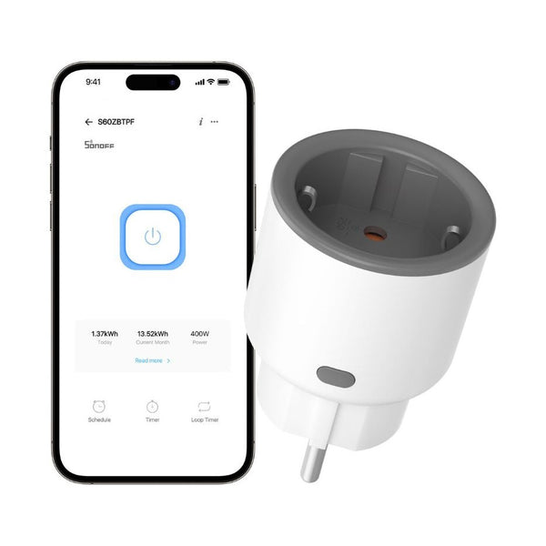 Sonoff S60 16A smart Zigbee plug