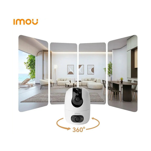 Imou Ranger Dual-Lens Indoor Security Camera Ranger Dual Pro| 6MP Ultra HD | 360° Pan & Tilt