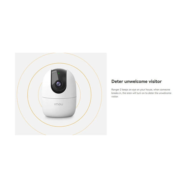 Imou Ranger2/ 3MP Indoor Wi-Fi Security Camera | Human Detection | Night Vision | Two-Way Audio