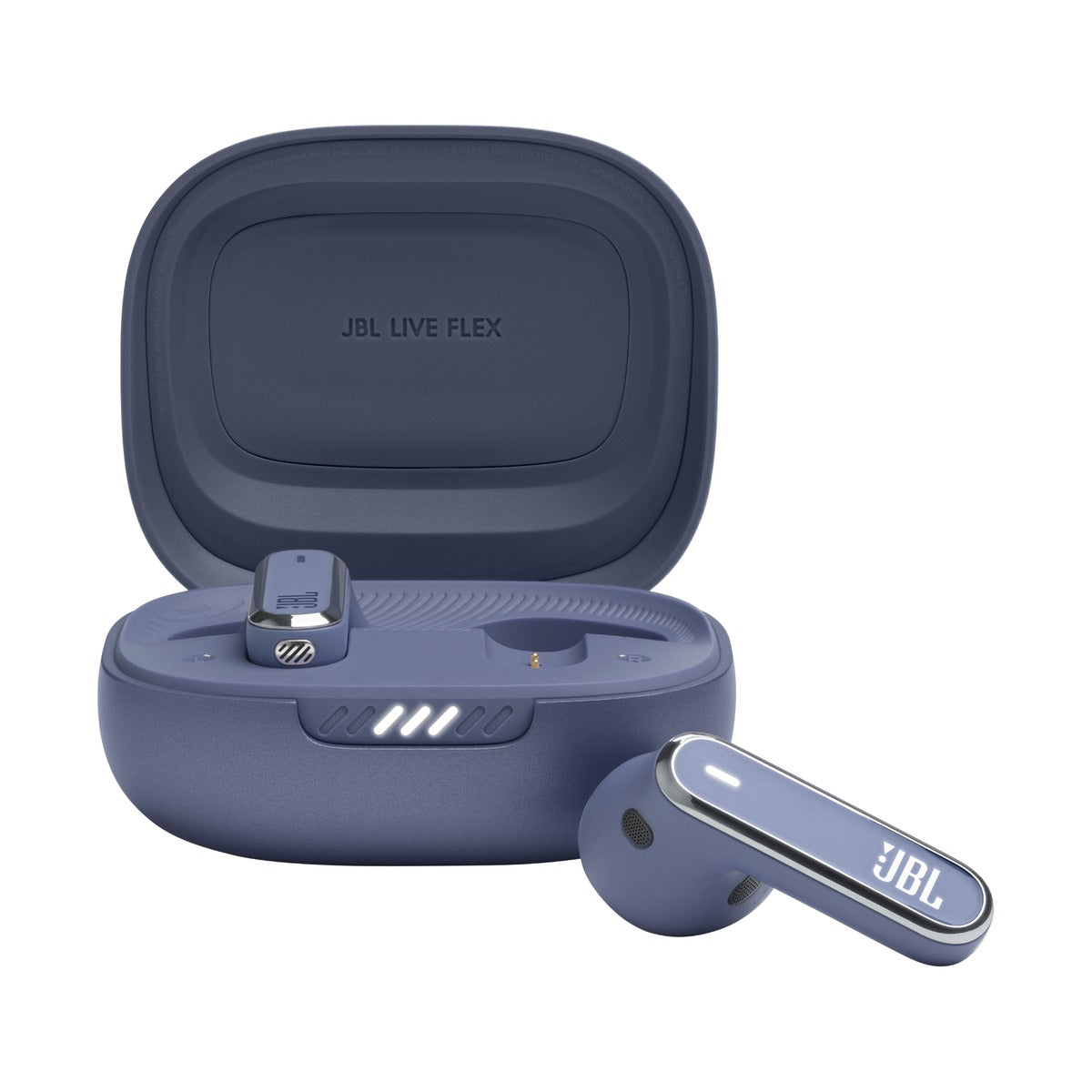 JBL - Live Flex ANC True Wireless Stereo Earbuds, Blue