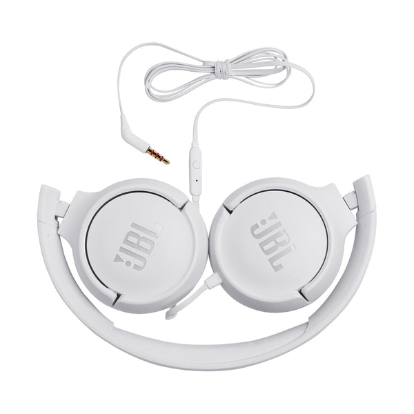 JBL - Tune 500 Wired On Ear headphones, White