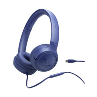 JBL - سماعات رأس سلكية مريحة Tune 530C، أزرق