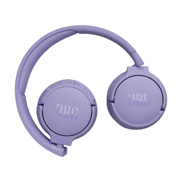 JBL - Tune 670 On-Ear Wireless Pure Bass Sound, Purple