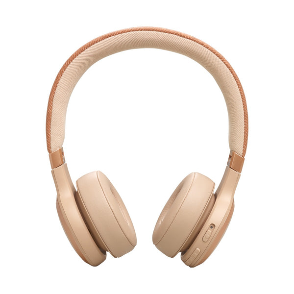 JBL - Live 670NC Wireless On-Ear ANC Headphones, SAND