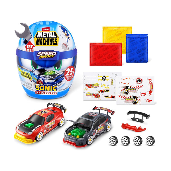 Zuru Metal Machines - Sonic The Hedgehog Speed Heroes Helmet Playset