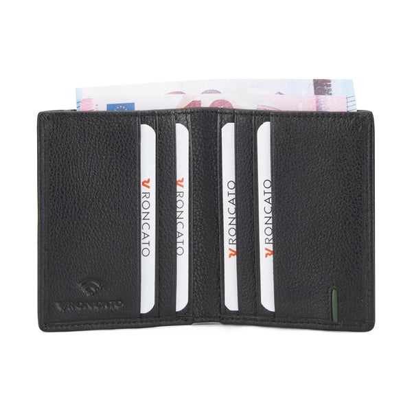 Roncato Liverpool Credit Card Holder 10X8X1 Nero