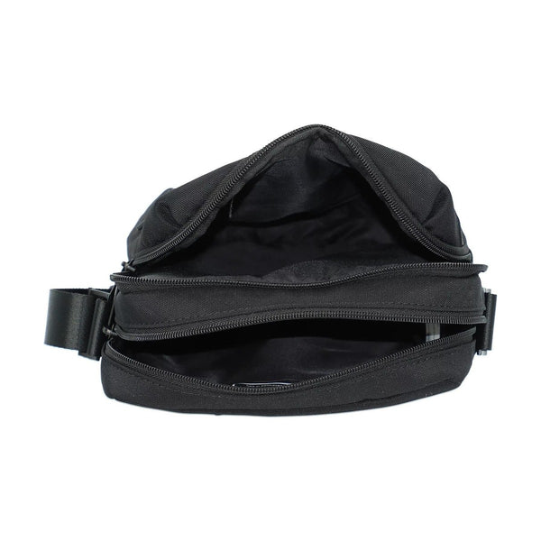Roncato Sprint 2-Compartment Crossbody Bag Black