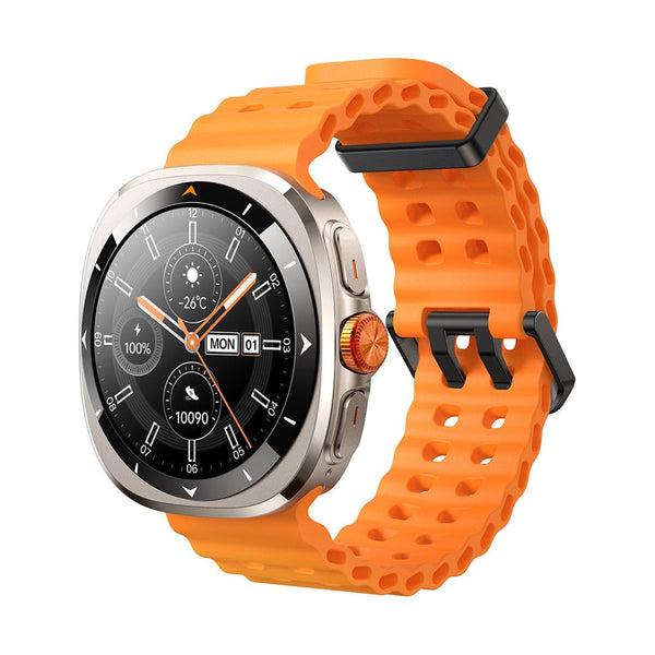 Joyroom Amoled Venture Series Jr-Fv2 Smart Watch - Sunset Orange& Glight Grey