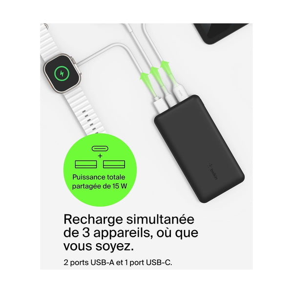 Belkin 10k Power Bank + 25W (EU) + 1m C-C Bundle