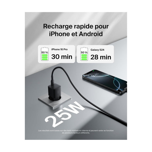 Belkin 10k Power Bank + 25W (EU) + 1m C-C Bundle