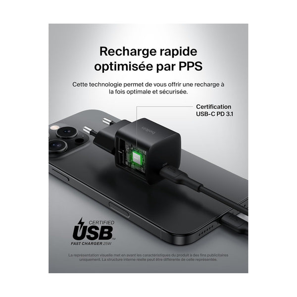 Belkin 10k Power Bank + 25W (EU) + 1m C-C Bundle