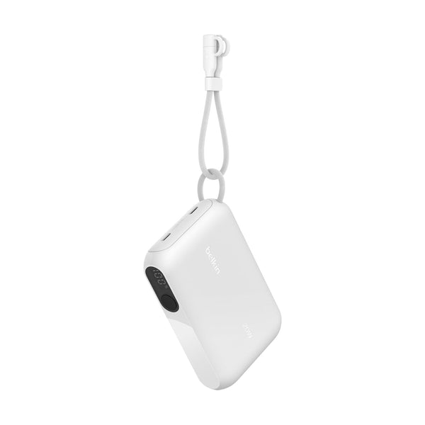 Belkin - 10K Pd20W Power Bank With Display, White
