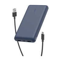 Belkin - Boostcharge 3-Port 20K Power Bank With Usb-C 15W, Dual Usb-A, Space Blue