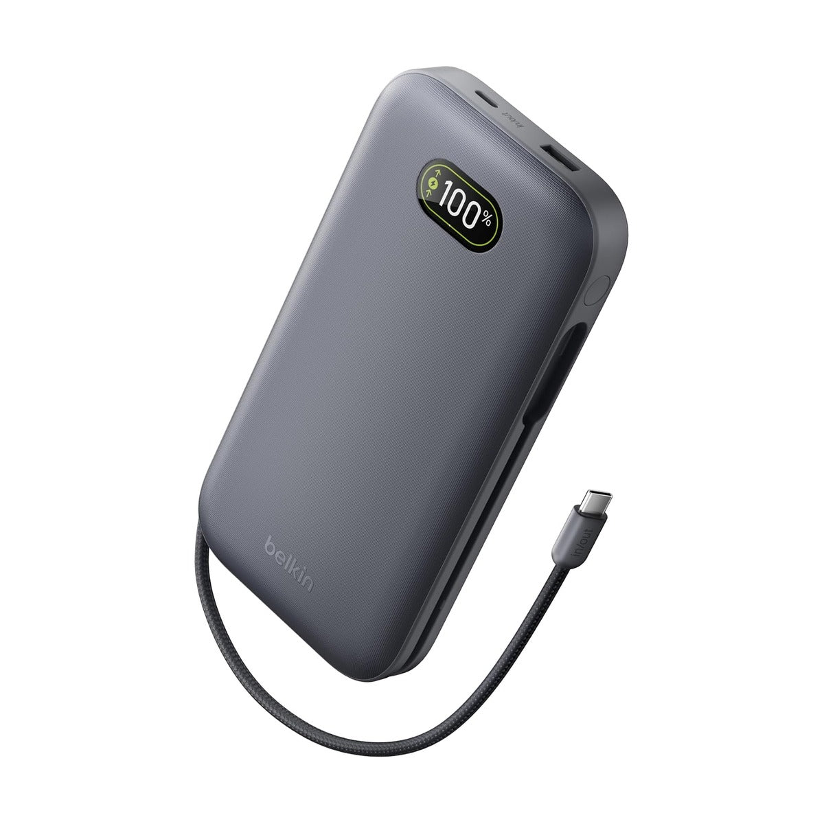Belkin UltraCharge Pro Laptop Power Bank 27K Charcoal - USB-C PD