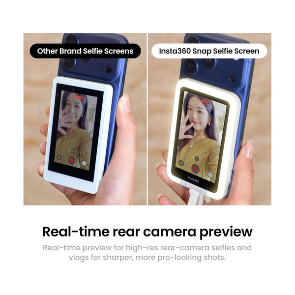 INSTA360 - SELFIE SCREEN WITH MAG RING