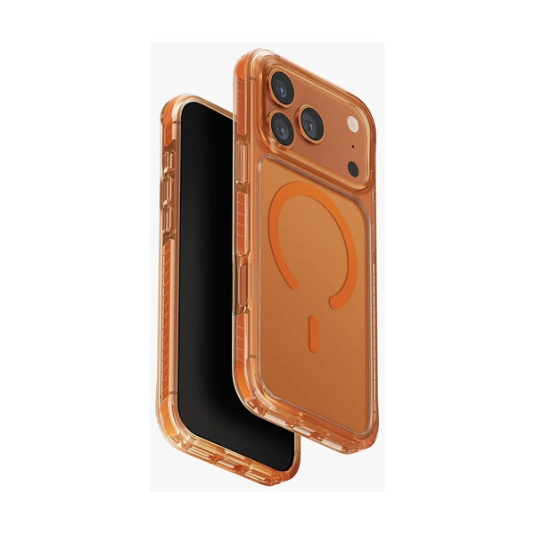 Uniq Hybrid Iphone 17 Pro Max Magclick Charging Combat - Volt Orange