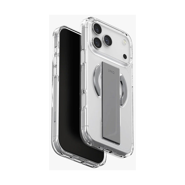 Uniq Hybrid Iphone 17 Pro Max Magclick Charging Heldro Air - Lucent Clear