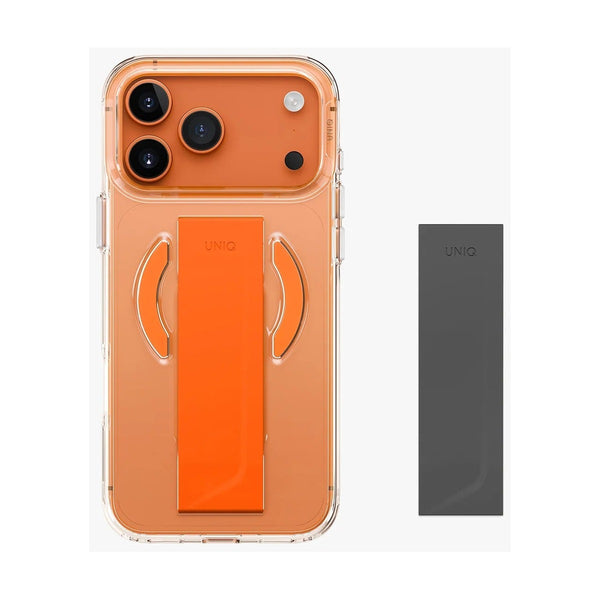 Uniq Hybrid Iphone 17 Pro Max Magclick Charging Heldro Air - Volt Orange