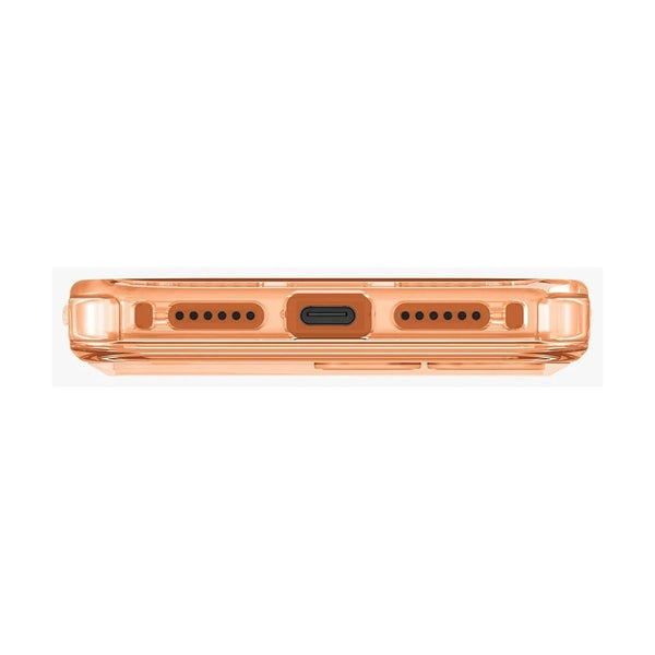 Uniq Hybrid Iphone 17 Pro Max Magclick Charging Lifepro Xtreme - Frost Clear/Volt Orange