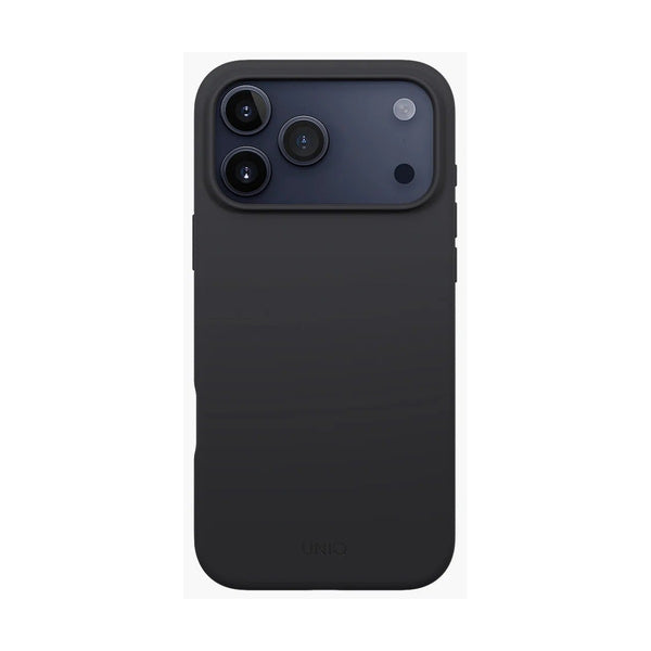 Uniq Hybrid Iphone 17 Pro Max Magclick Charging Lino - Charcoal Grey