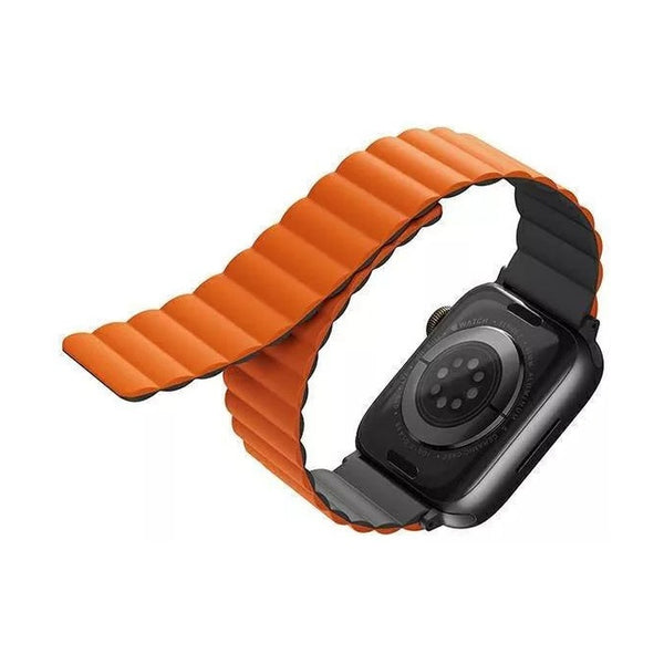 Uniq Revix Reversible Magnetic Apple Watch Strap - Charcoal