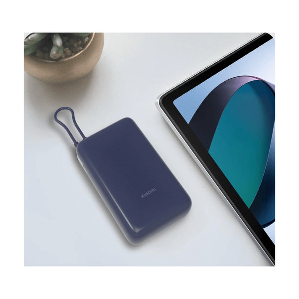 XIAOMI 33W POWER BANK 20000MAH INTEGRATED CABLE – BLUE
