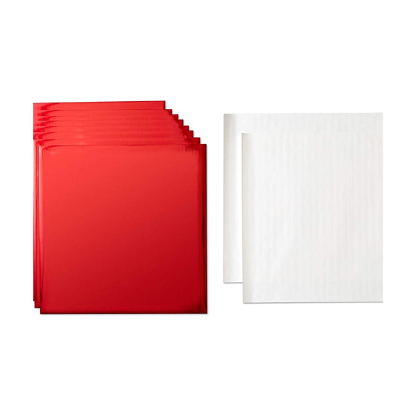 CRICUT مواد استهلاكية أوراق فويل Cricut Transfer Sheets 30x30 سم 8 أوراق (أحمر)