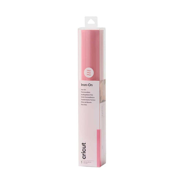 Cricut Iron On | Pink | 61Cm (24") | Heat Transfer Vinyl Roll (Htv)