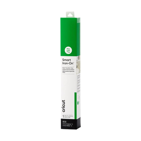 Cricut Smart Iron-On Heat-Transfer Vinyl | 1 Sheet | 33cm x 0.9m | Grass, (3ft)