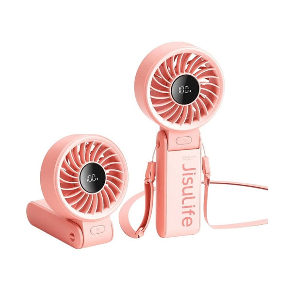 Portable Fan Handheld Fan Life7 (5000Mah) - Pink