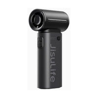 مروحة يد من Jisulife طراز Life9 باللون الأسود - مبرد صغير بمنفذ USB-C وسعة 3600 مللي أمبير
