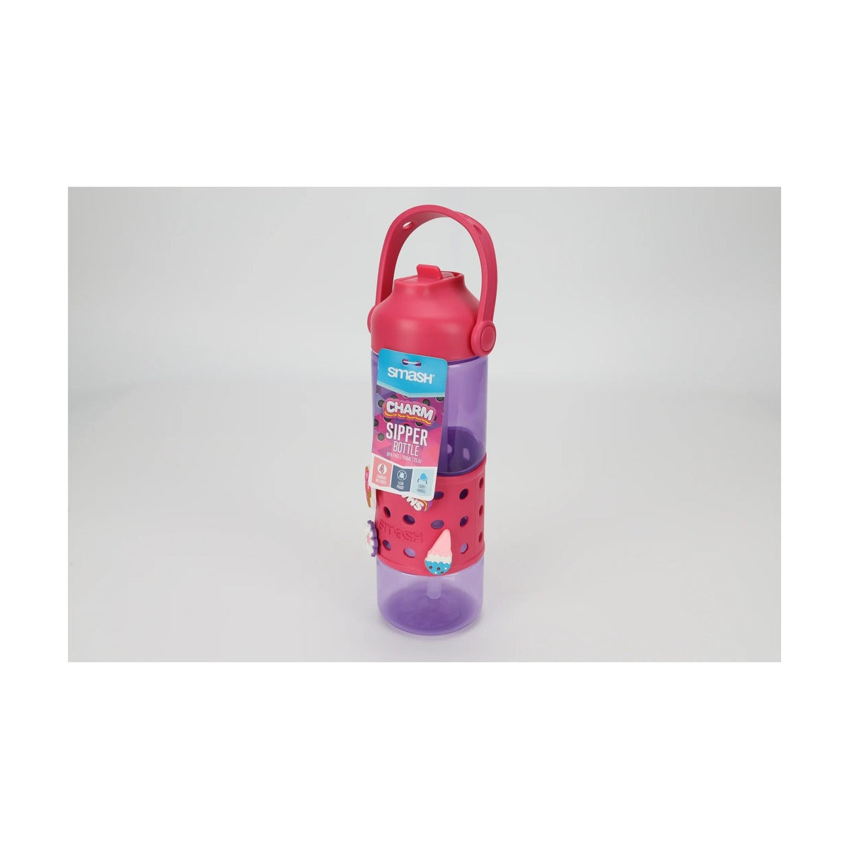 Smash - Charm Bottle 750Ml Purple/Pink