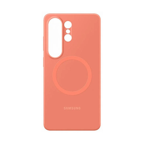Samsung Galaxy S26 Ultra Silicone Magnet Case - Coral Red