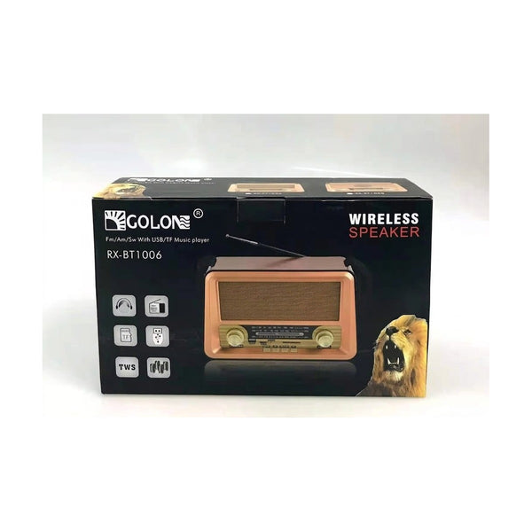 Anbernic - Radio Golon RX-BT1006 Portable Wireless Radio