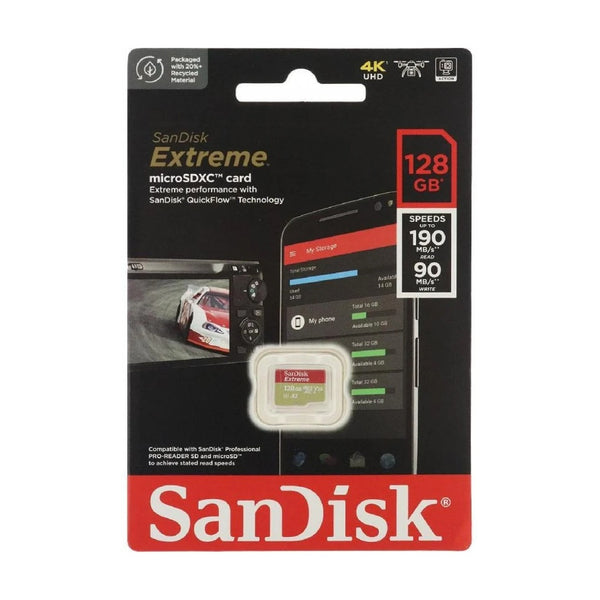 Gn6Mn SanDisk microSDXC 128GB Extreme