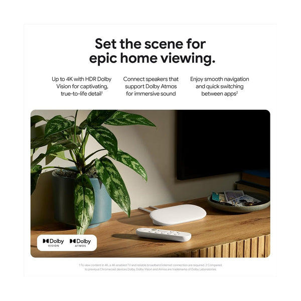 Google Tv Streamer 4K - Porcelain