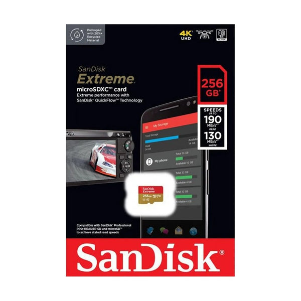 Sandisk Micro SD 256Gb Extreme Sdsqxav - 256G - Gn6Mn