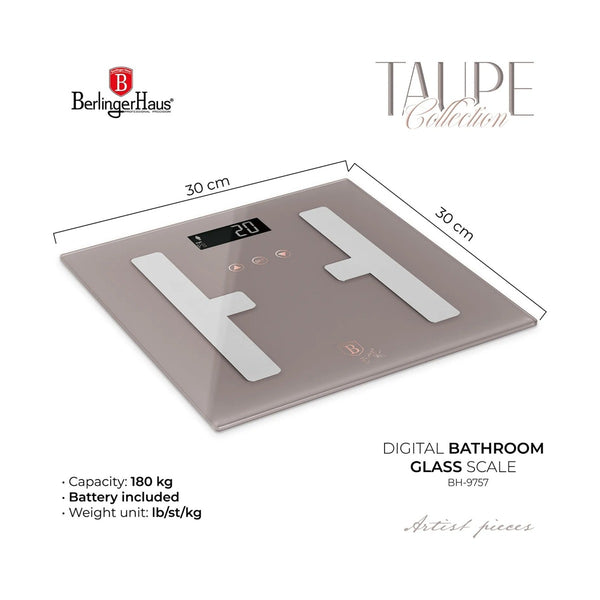 Berlinger - Digital Body Fat Scale Taupe